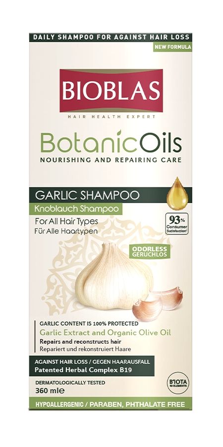 Bioblas Garlic Shampoo - Odourless